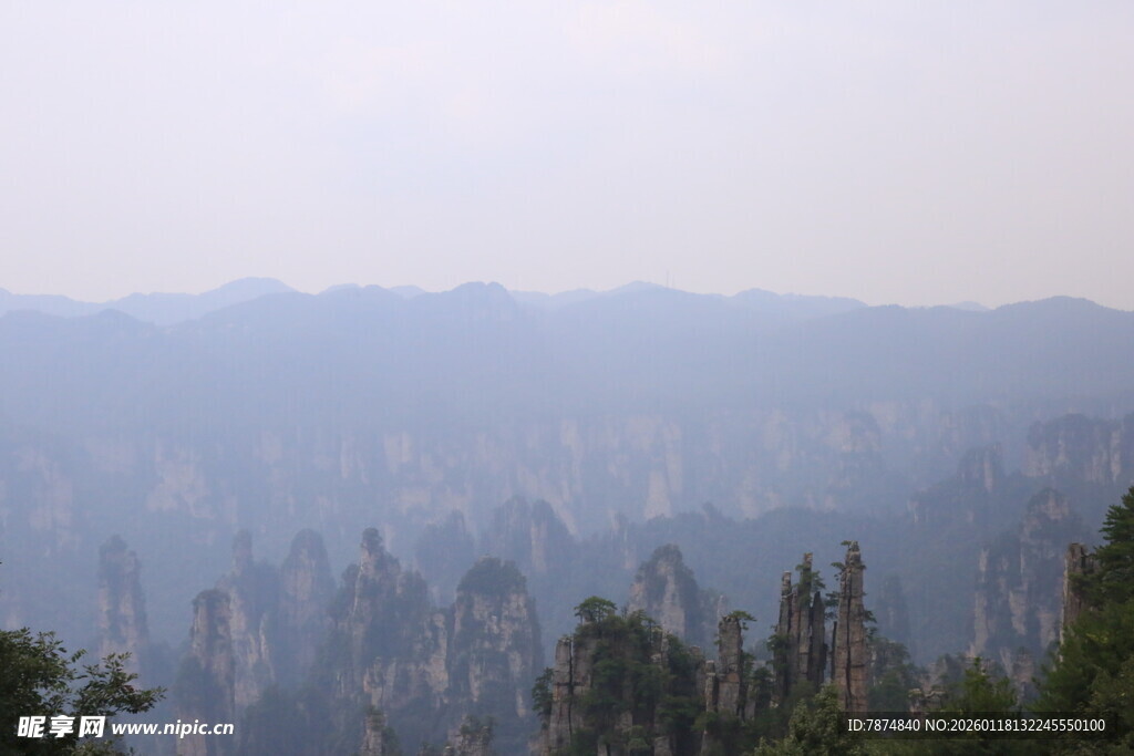张家界奇峰景观