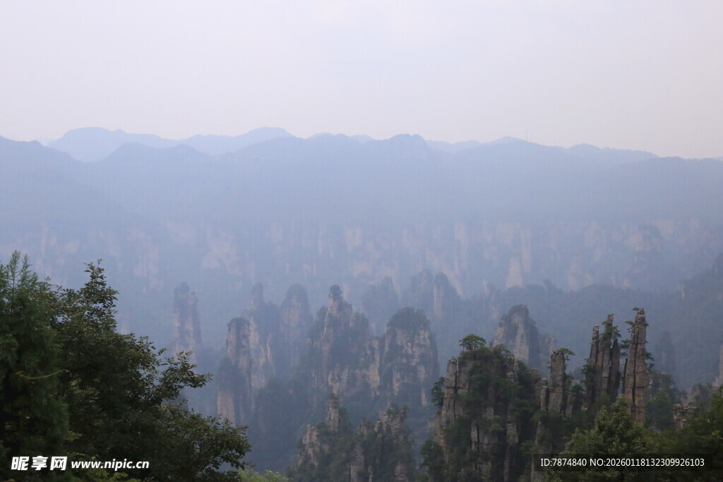 张家界奇峰美景