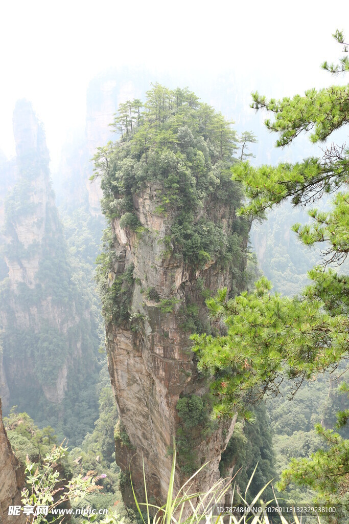 张家界奇峰异石景观