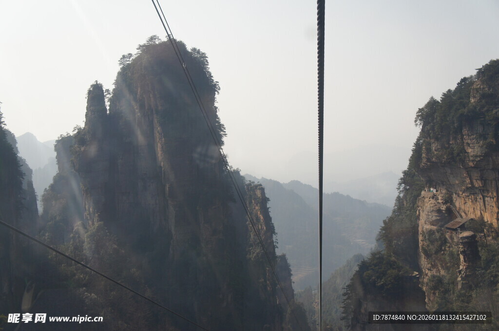 张家界奇峰景色