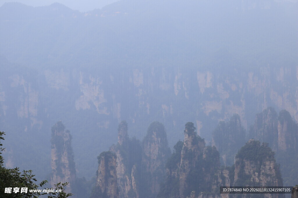 张家界奇峰美景