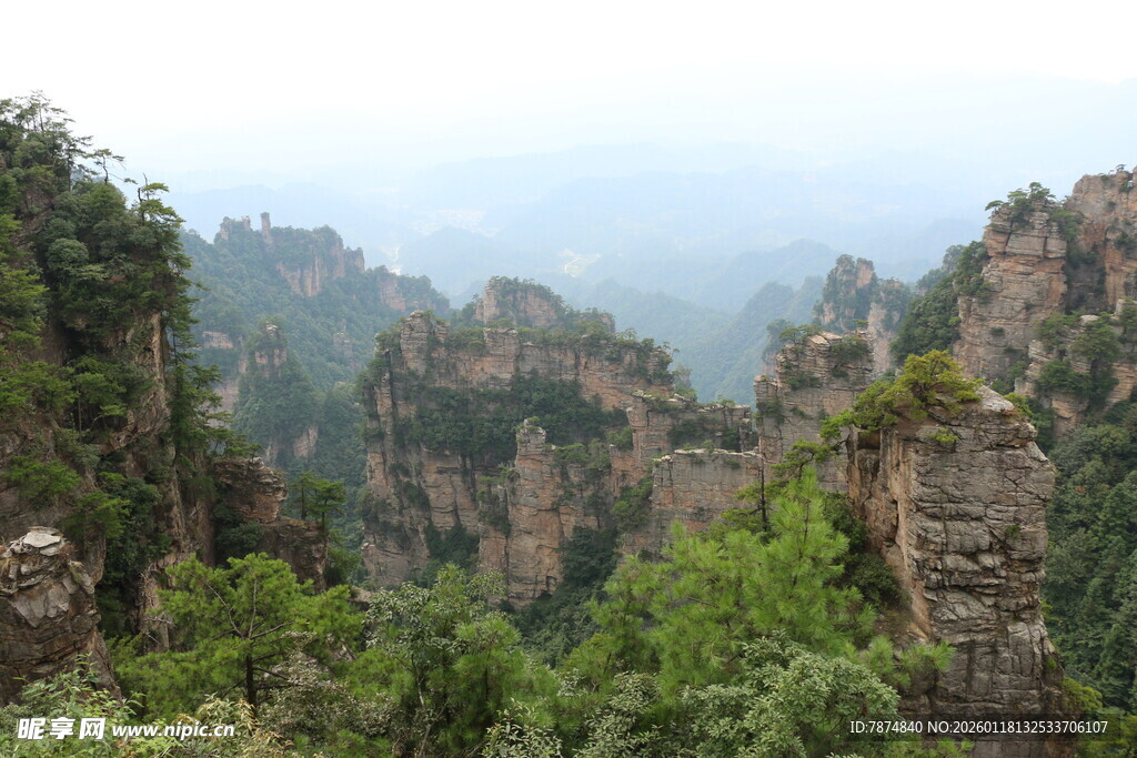 张家界奇峰异石景观