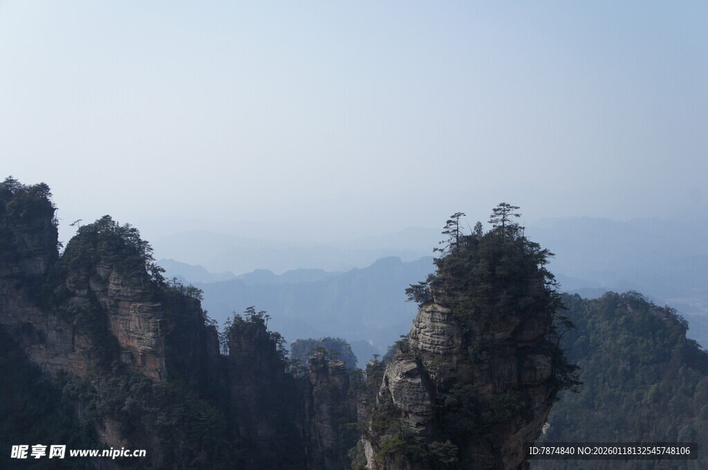 张家界奇峰美景