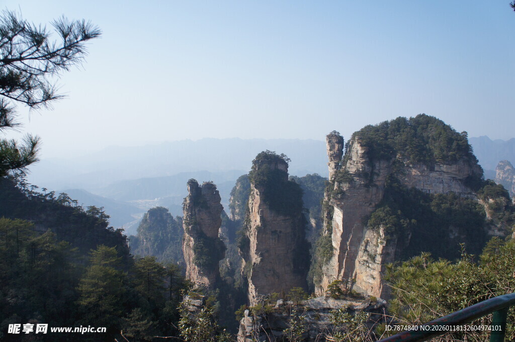 张家界奇峰美景