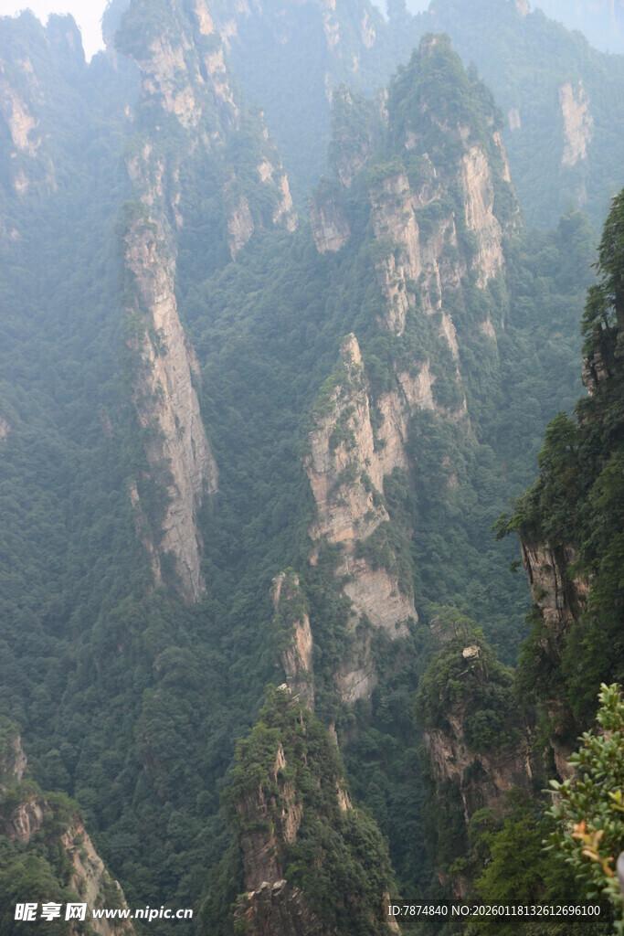 张家界奇峰异石景观