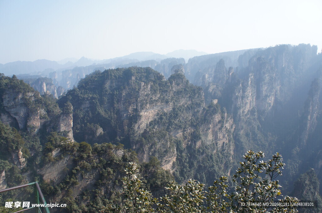 张家界奇峰美景
