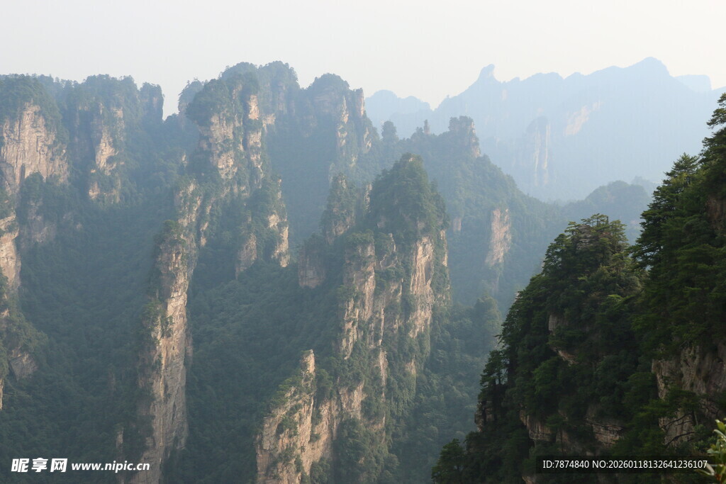 张家界奇峰美景