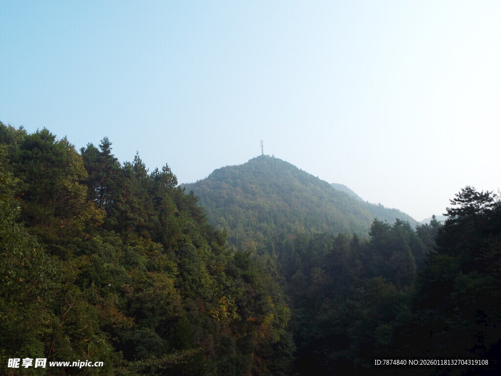 山林景色 清新自然风光