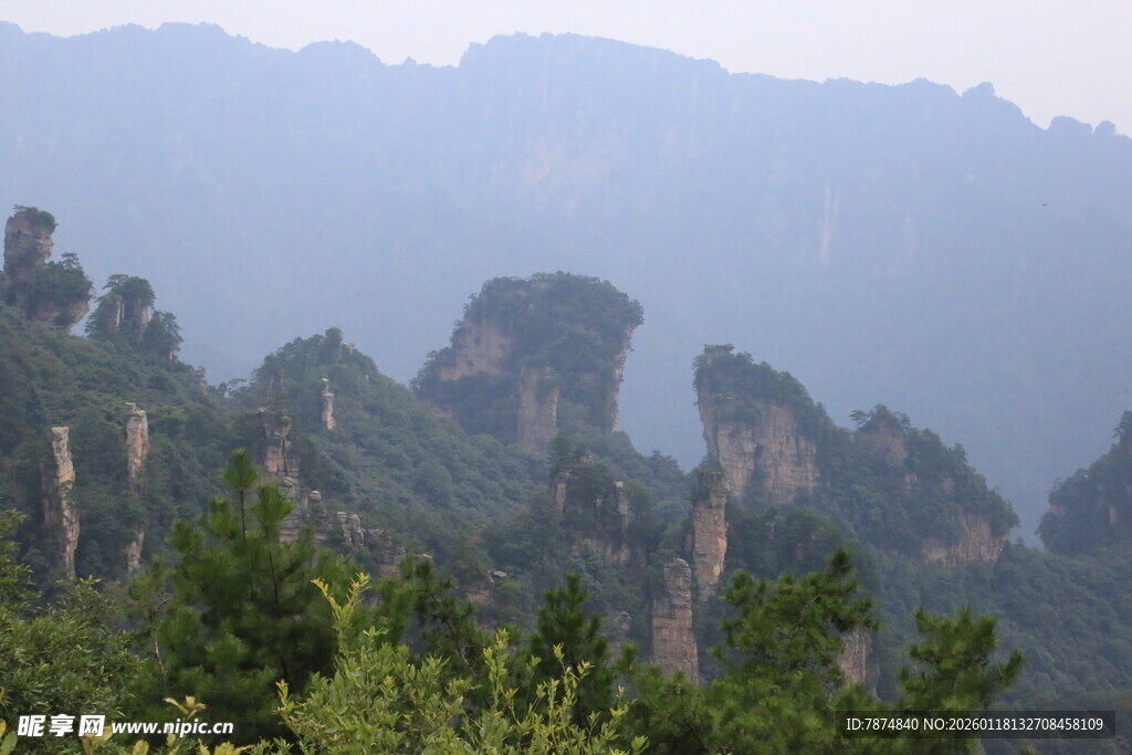 张家界奇峰异石景观
