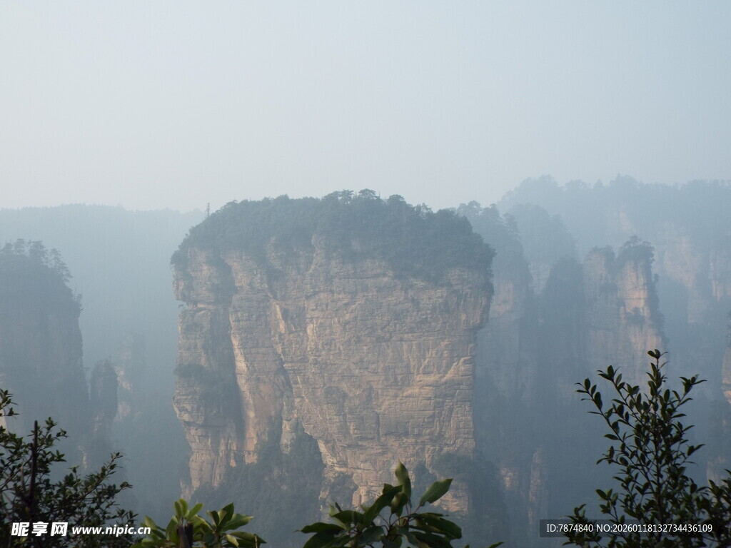 张家界奇峰异石景观