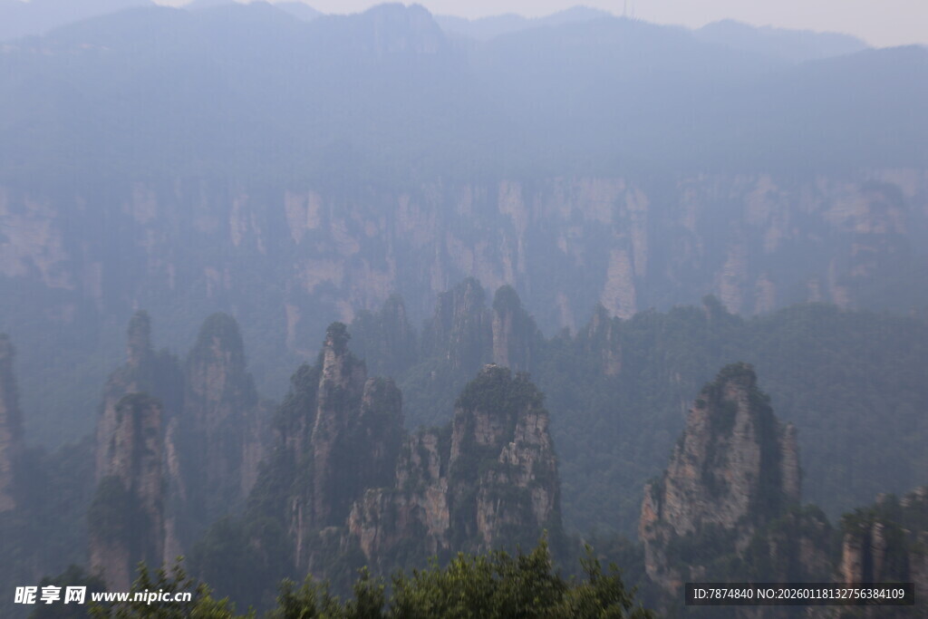 张家界奇峰美景