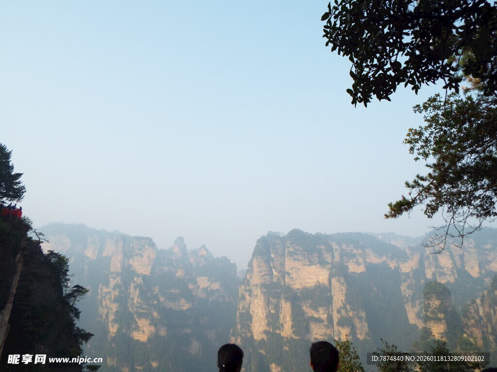 张家界奇峰美景