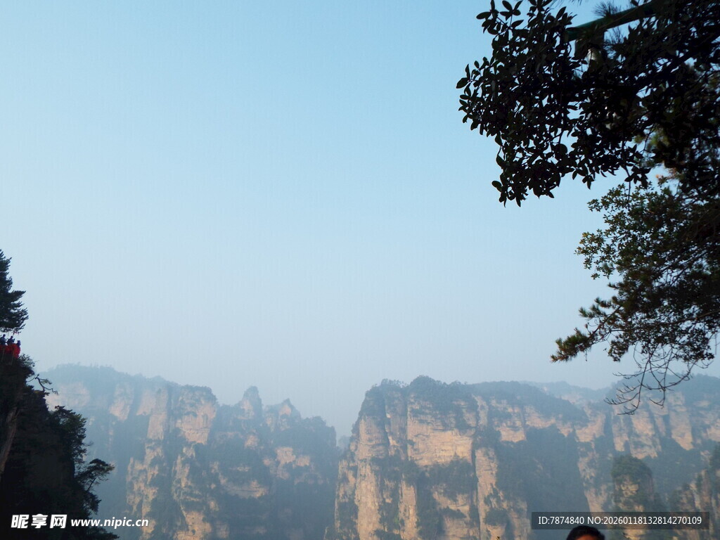 张家界奇峰美景