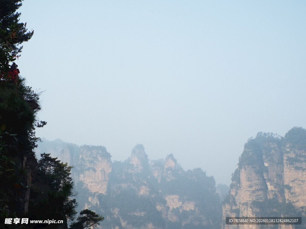 张家界奇峰美景