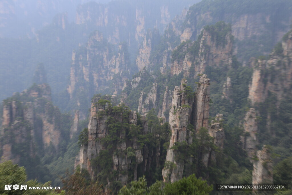 张家界奇峰景观