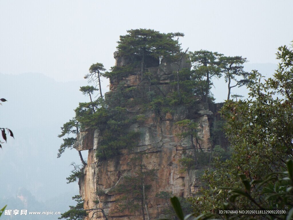张家界奇峰景观