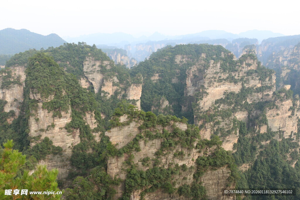 张家界奇峰美景