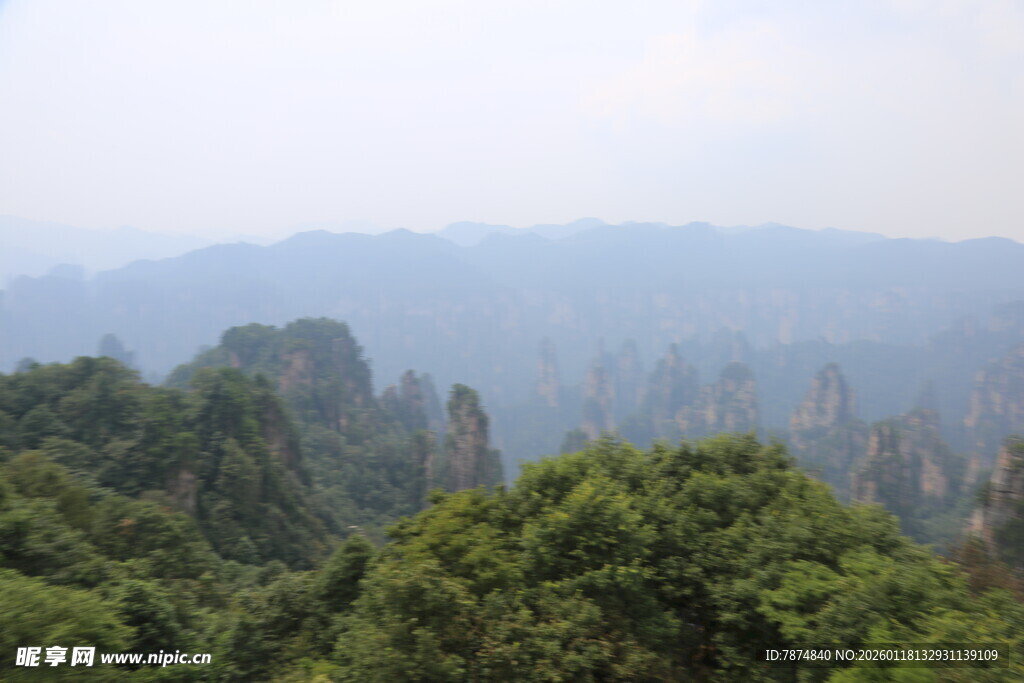张家界奇峰异林景观