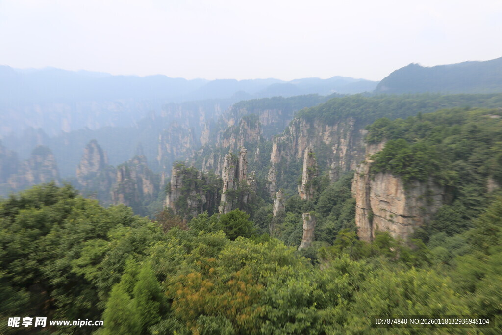 张家界奇峰异石景观