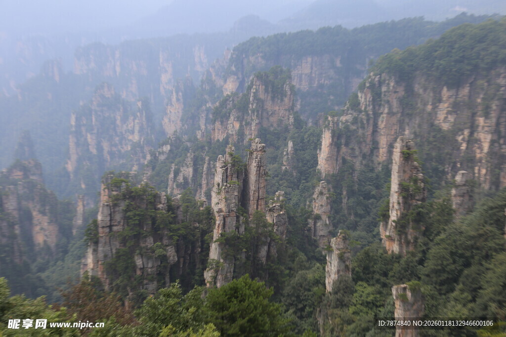 张家界奇峰异石景观