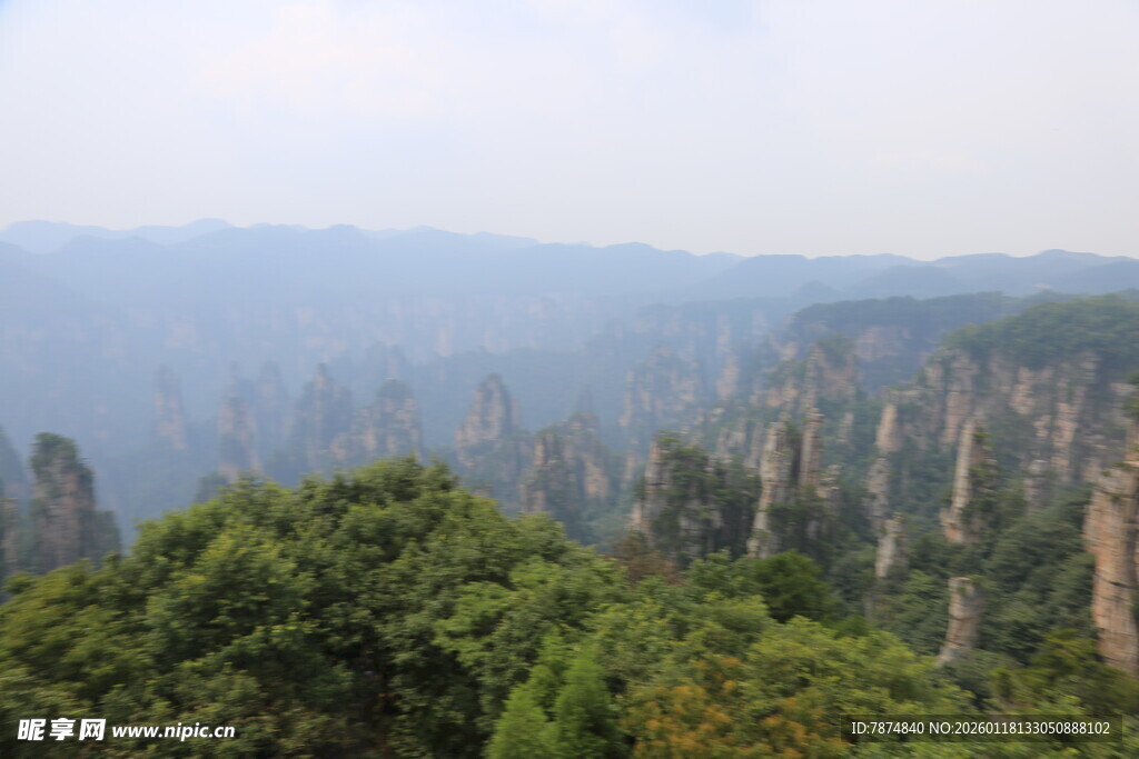 张家界奇峰异石景观
