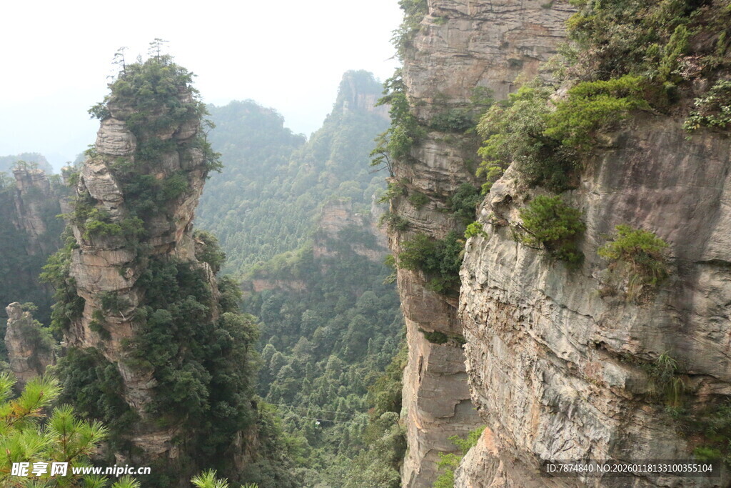 张家界奇峰异石景观