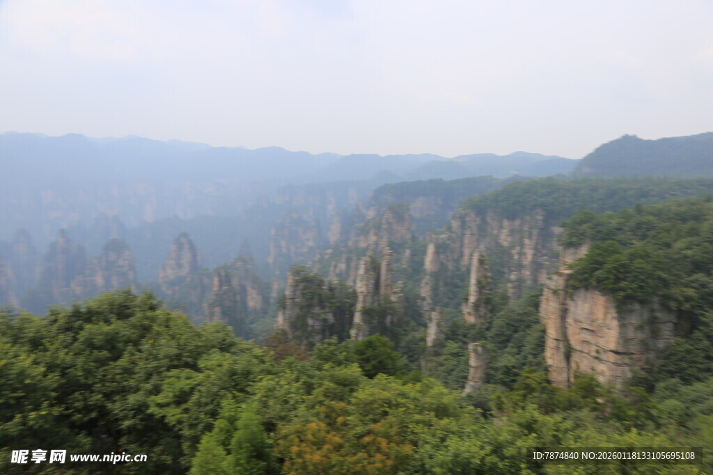 张家界奇峰异石景观