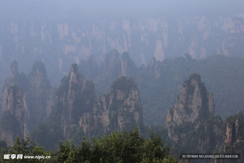 张家界奇峰景观