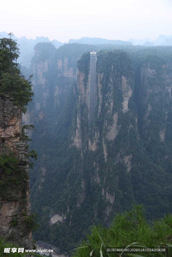 张家界奇峰美景