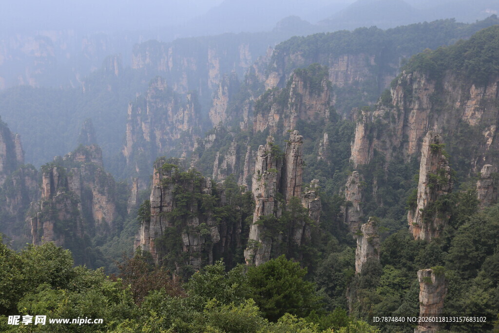 张家界奇峰景观
