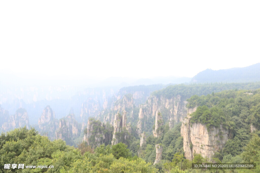 张家界奇峰异石景观