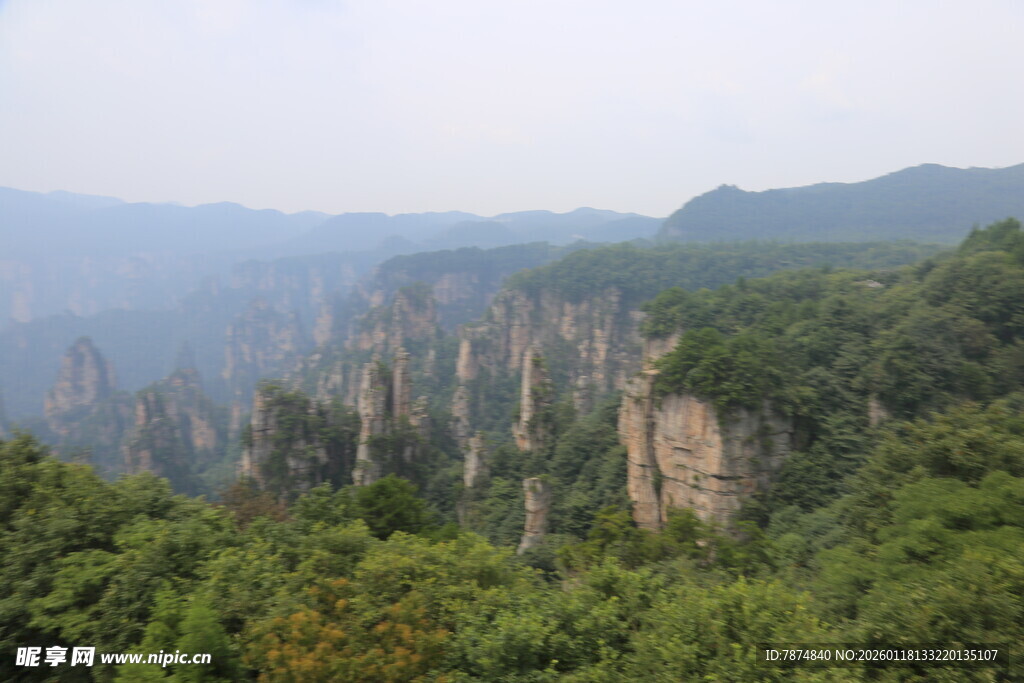 张家界奇峰异石景观
