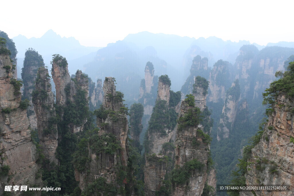 张家界奇峰美景