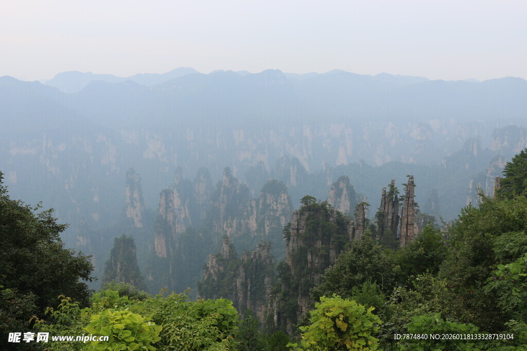 张家界奇峰异石景观