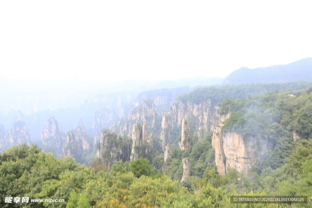 张家界奇峰异石景观