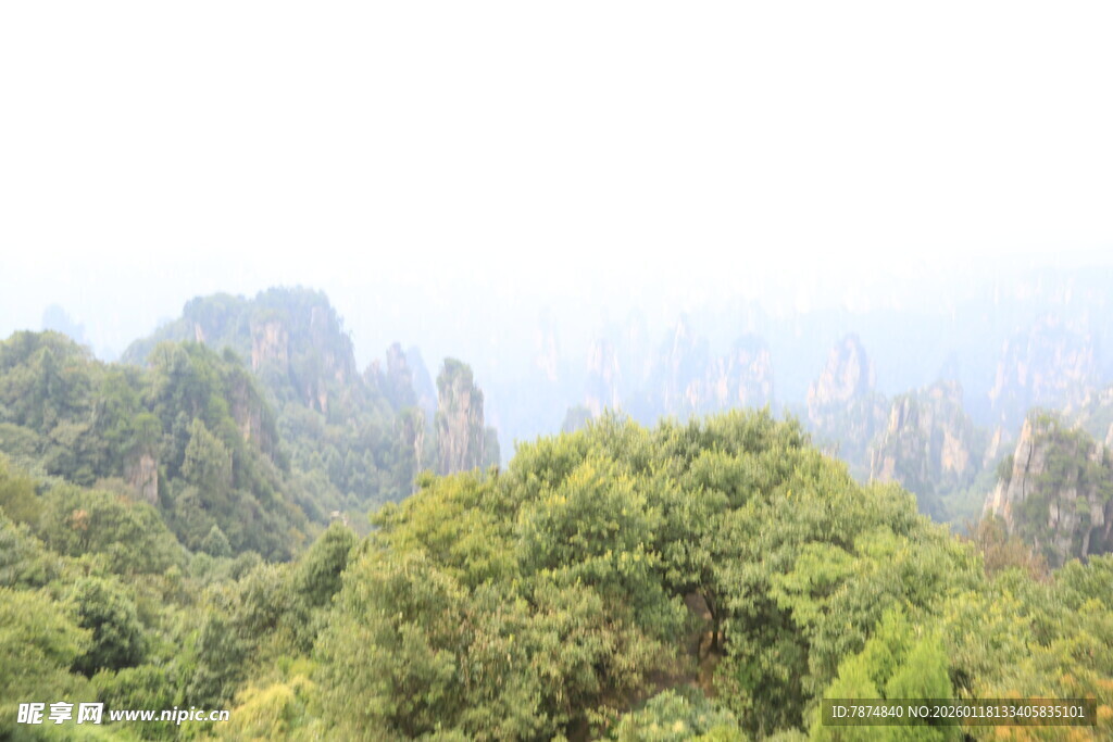 张家界奇峰异景