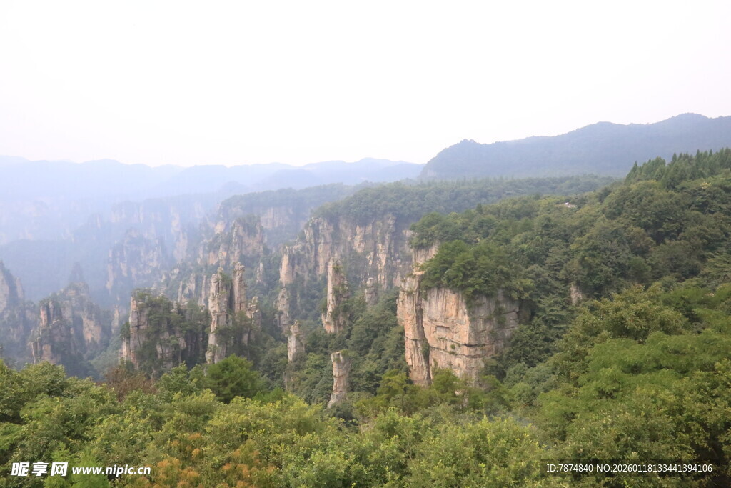 张家界奇峰异石景观