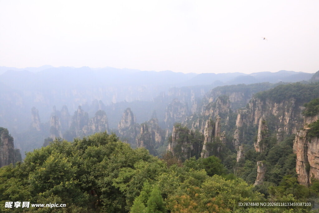 张家界奇峰美景