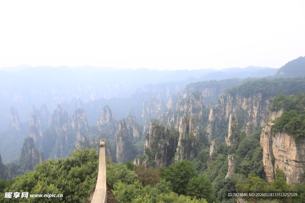 张家界奇峰美景