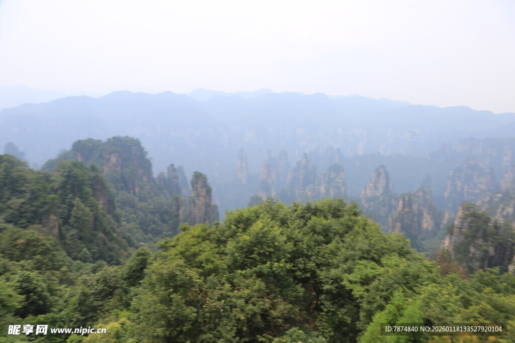 张家界奇峰异林景观