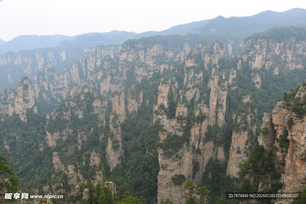 张家界奇峰异石景观