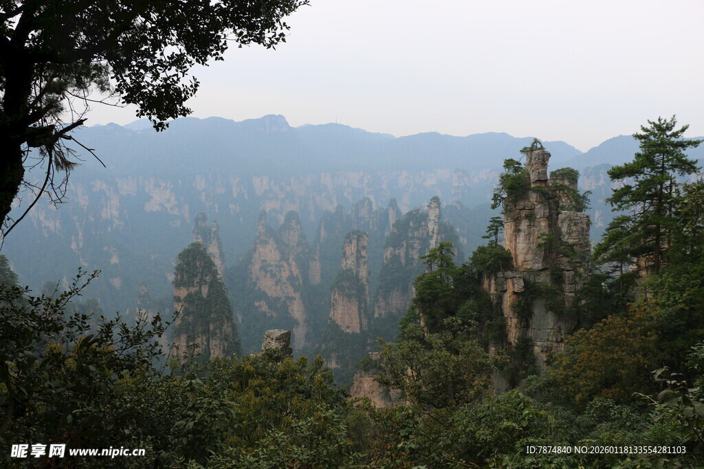 张家界奇峰异景