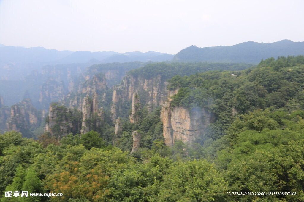 张家界奇峰异石景观