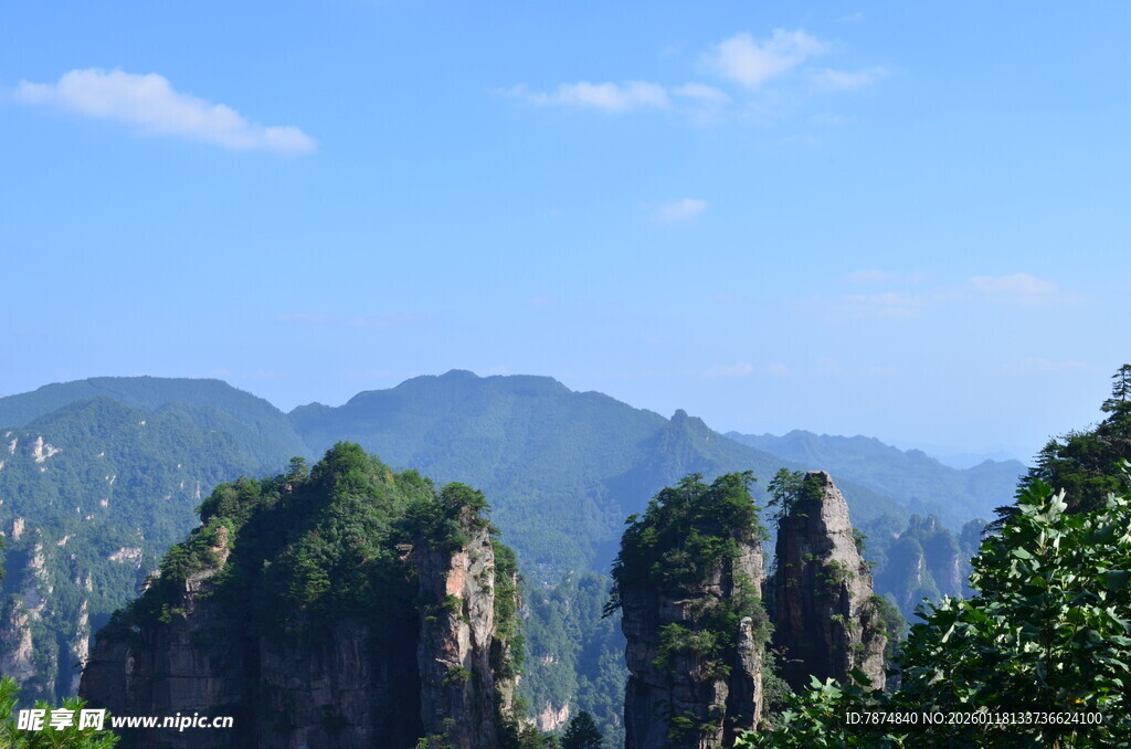 张家界奇峰美景