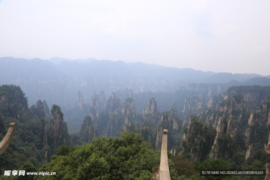 张家界奇峰美景