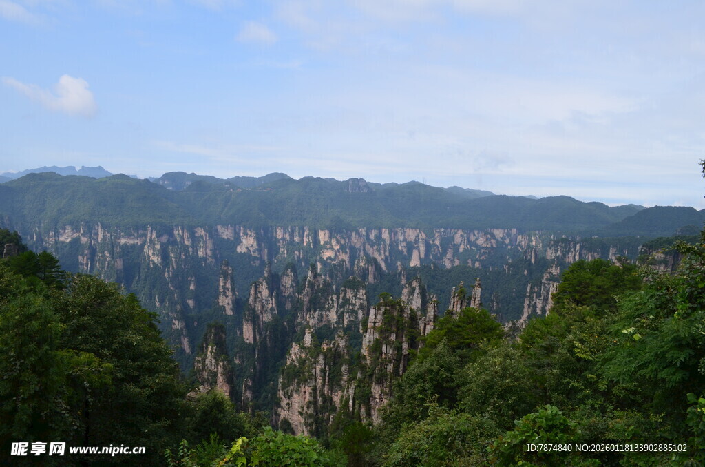 张家界奇峰异石景观