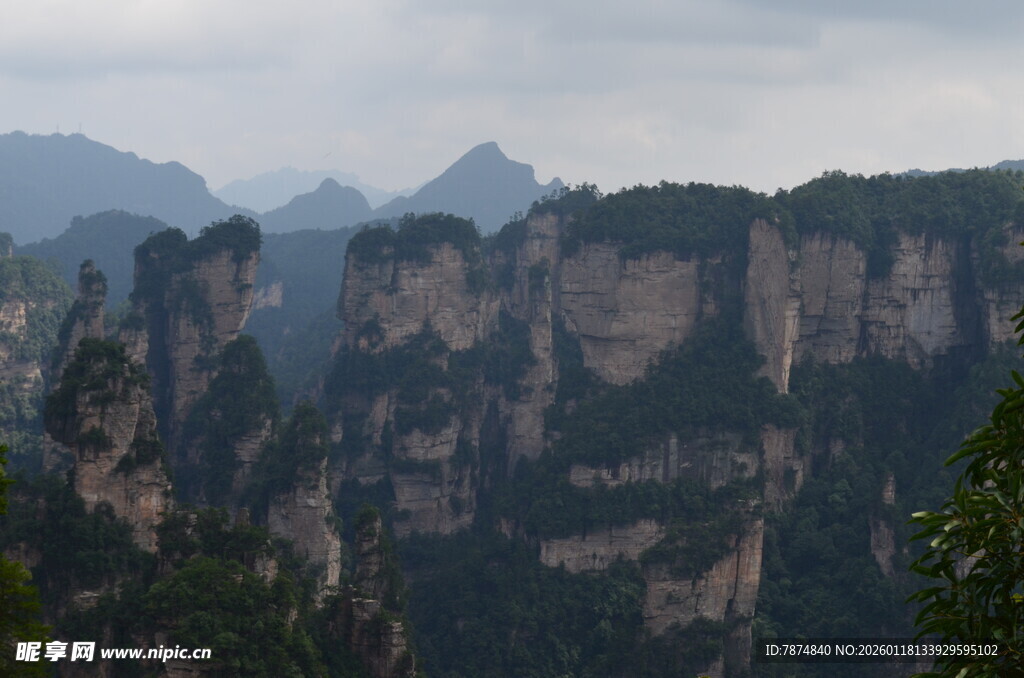 张家界奇峰美景