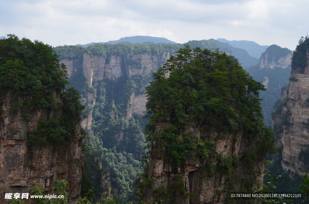 张家界奇峰异石景观