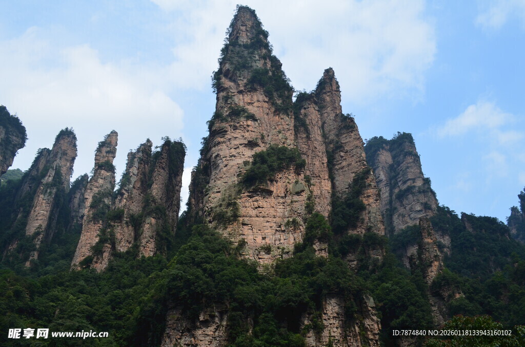 张家界奇峰异石景观