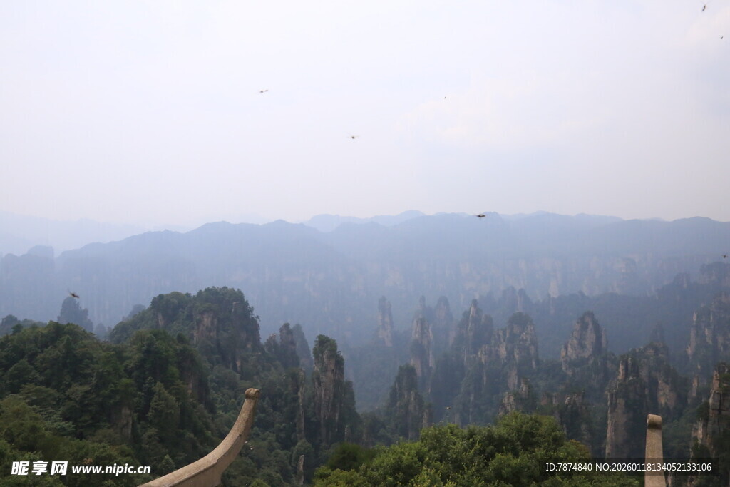 张家界奇峰美景